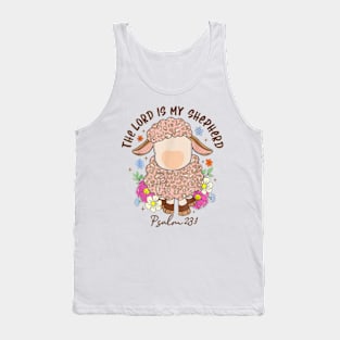 The Lord Is My Shepherd Tank Top